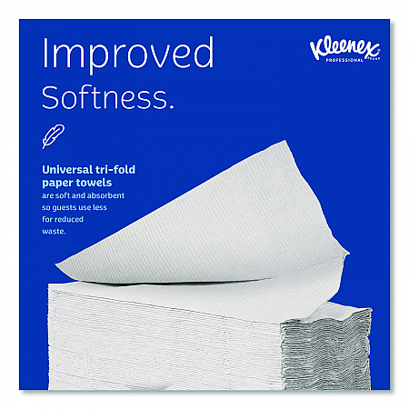 Premiere Folded Towels, 1-Ply, 9.4 x 12,4, White, 120/Pack, 25 Packs/Carton (13254)