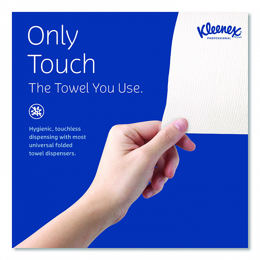 Premiere Folded Towels, 1-Ply, 9.4 x 12,4, White, 120/Pack, 25 Packs/Carton (13254)