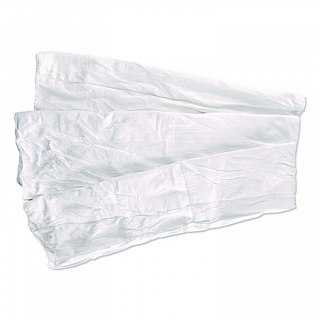 Knit Baby Diaper Rags, 2-Ply, 15 x 18, White, 25 lb/Carton (55525)