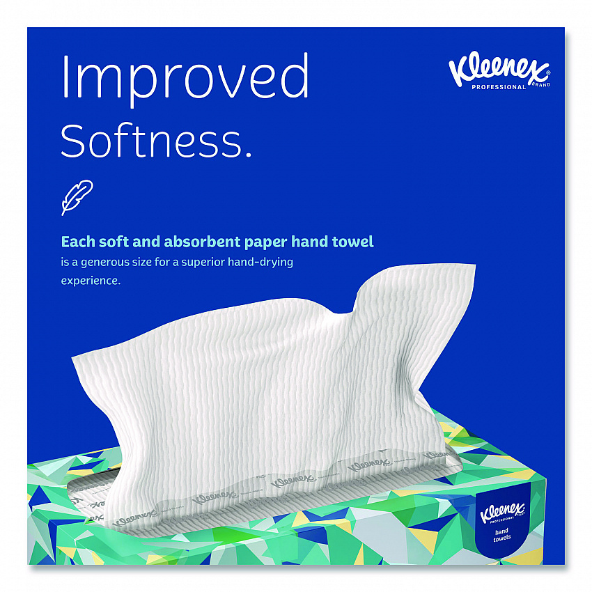Hand Towels, POP-UP Box, Cloth, 1-Ply, 9 x 10.5, Unscented, White, 120/Box, 18 Boxes/Carton (01701CT)