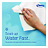 Hand Towels, POP-UP Box, Cloth, 1-Ply, 9 x 10.5, Unscented, White, 120/Box (01701)