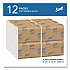 Essential C-Fold Towels for Business, Absorbency Pockets, 1-Ply, 10.13 x 13.15, White, 200/Pack, 12 Packs/Carton (01510)