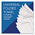 Essential C-Fold Towels for Business, Absorbency Pockets, 1-Ply, 10.13 x 13.15, White, 200/Pack, 12 Packs/Carton (01510)