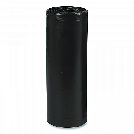 Linear Low Density Recycled Can Liners, 10 gal, 0.85 mil, 24