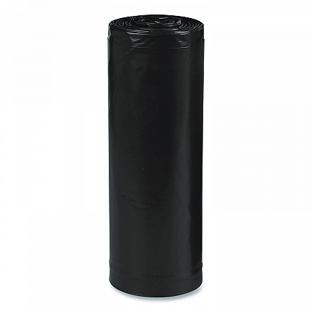Linear Low Density Recycled Can Liners, 45 Gallon, 1.25 mil, 40