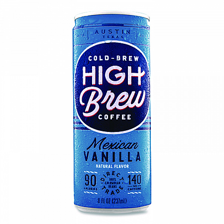 Cold Brew Coffee + Protein, Mexican Vanilla, 8 oz Can, 12/Pack (00501)