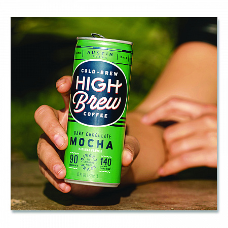 Cold Brew Coffee + Protein, Dark Chocolate Mocha, 8 oz Can, 12/Pack (00503)