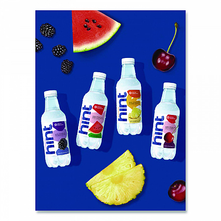 Flavored Water Variety Pack, 3 Blackberry, 3 Cherry, 3 Pineapple, 3 Watermelon, 16 oz Bottle, 12 Bottles/Carton (00149)
