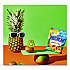Fruit Chews, Tropical, Peg Bag 3.53 oz, 6/Carton (00434)