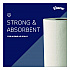 Premiere Kitchen Roll Towels, 1-Ply, 11 x 9.4, White, 70/Roll, 24 Rolls/Carton (13964)