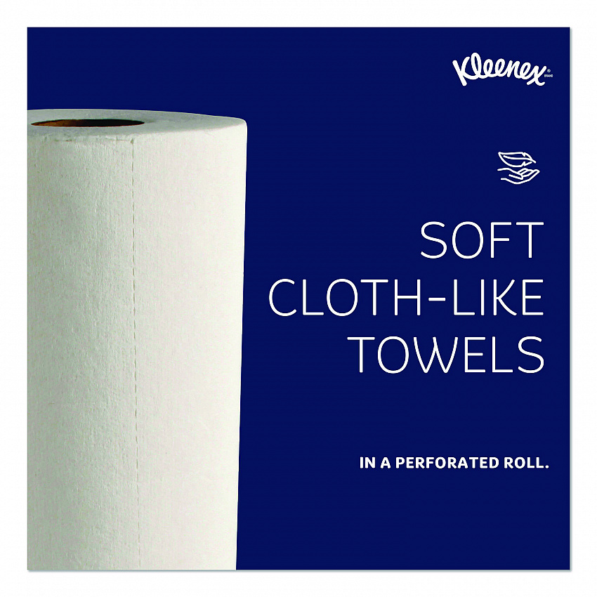 Premiere Kitchen Roll Towels, 1-Ply, 11 x 9.4, White, 70/Roll, 24 Rolls/Carton (13964)