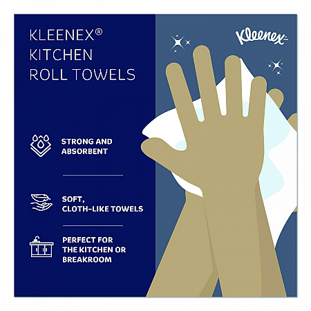 Premiere Kitchen Roll Towels, 1-Ply, 11 x 9.4, White, 70/Roll, 24 Rolls/Carton (13964)