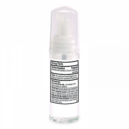 Alcohol-Free Foam Hand Sanitizer, 1.5 oz Pump Bottle, Unscented (34136EA)