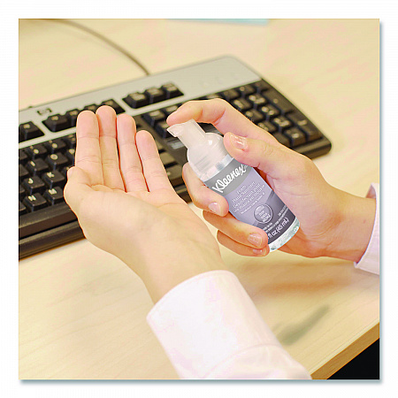 Alcohol-Free Foam Hand Sanitizer, 1.5 oz Pump Bottle, Unscented (34136EA)