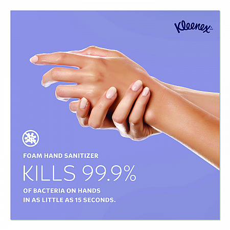 Ultra Moisturizing Foam Hand Sanitizer, 1.5 oz Pump Bottle, Unscented, 24/Carton (34604)