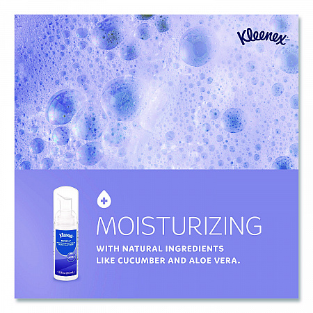 Ultra Moisturizing Foam Hand Sanitizer, 1.5 oz Pump Bottle, Unscented (34604EA)