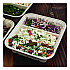 Fiber Catering Pans, 3 Compartments, 10.3 x 2.8 x 12.8, Paper, Natural, 200/Carton (CASC104TLLF)
