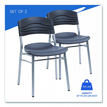 CafeWorks Chair, Supports Up to 225 lb, 18