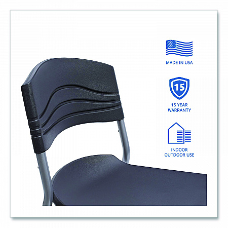 CafeWorks Chair, Supports Up to 225 lb, 18