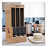 Cutlery Dispenser Tower, Holds 125 Spoons, 2.6 x 15.4, Gray, 10/Carton (DPCPLS)
