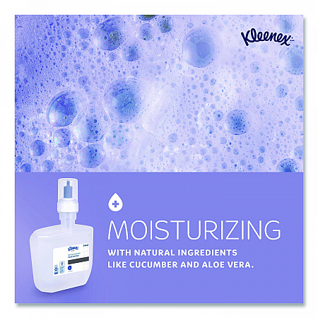 Ultra Moisturizing Foam Hand Sanitizer, 1,200 mL Cassette, Unscented, 2/Carton (34643)