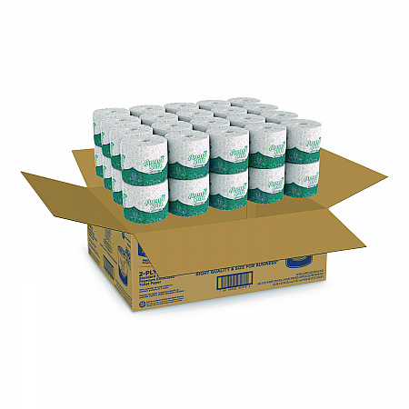 Angel Soft ps Premium Bathroom Tissue, Septic Safe, 2-Ply, White, 450 Sheets/Roll, 40 Rolls/Carton (16840)
