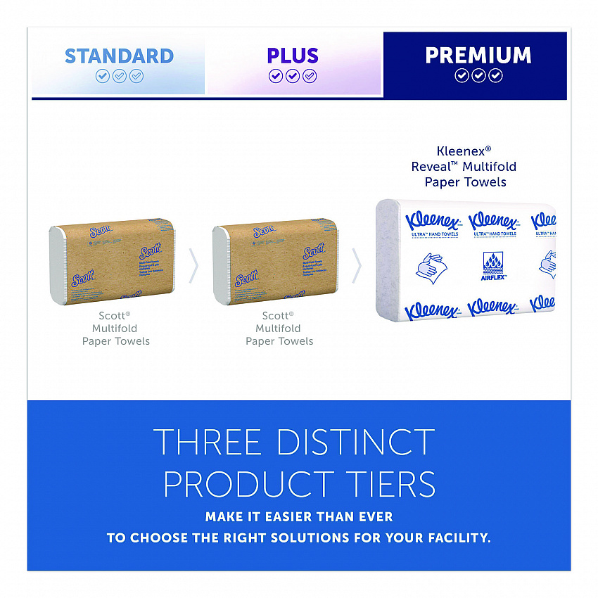 Reveal Multi-Fold Towels, 2-Ply, 8 x 9.4, White, 16/Carton (46321)