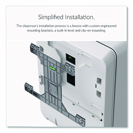 ICON Automatic Roll Towel Dispenser, 20.12 x 16.37 x 13.5, White Mosaic (58710)