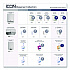 ICON Automatic Roll Towel Dispenser, 20.12 x 16.37 x 13.5, White Mosaic (58710)