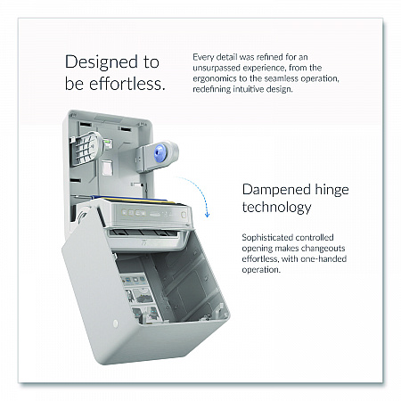ICON Automatic Roll Towel Dispenser, 20.12 x 16.37 x 13.5, Black Mosaic (58720)