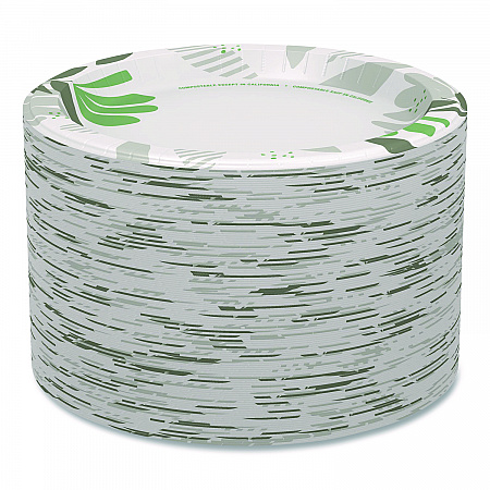 Pathways Soak Proof Shield Heavyweight Paper Plates, 10.13