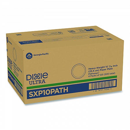 Pathways Soak Proof Shield Heavyweight Paper Plates, 10.13