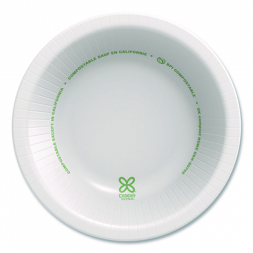 Pathways Heavyweight Paper Bowls, WiseSize, 12 oz, Green/Burgundy, 125/Pack (SXB12WSPK)
