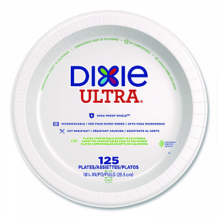 Heavy-Weight Paper Plates, 10