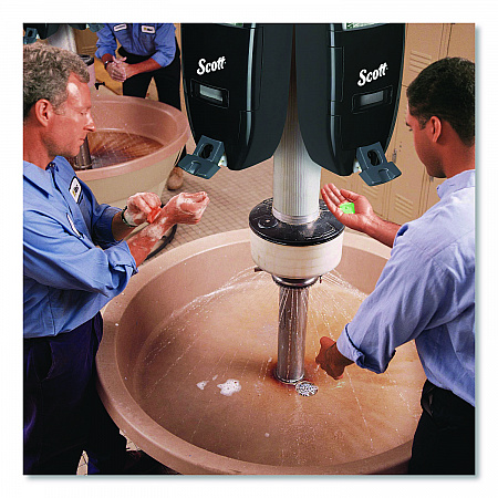 In-Sight Sanituff Push Dispenser, 3.5 L/8 L, 10.75 x 7 x 17.75, Black (92013)