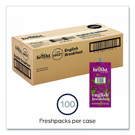 Tea Freshpack Pods, English Breakfast, 0.1 oz, 100/Carton (MDRB507)