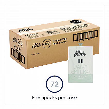 FLAVIA Real Milk Froth Freshpacks, 0.46 oz Packet, 72/Carton (MDR12475)