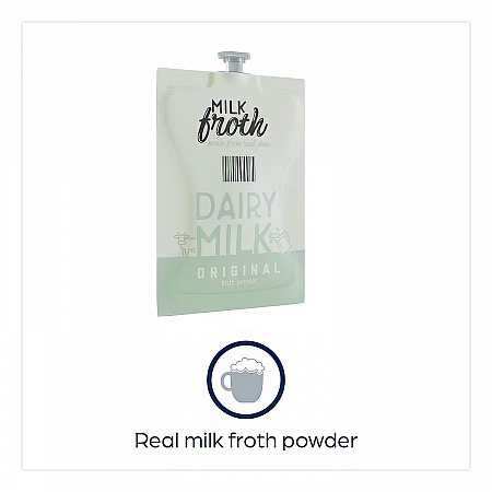 FLAVIA Real Milk Froth Freshpacks, 0.46 oz Packet, 72/Carton (MDR12475)