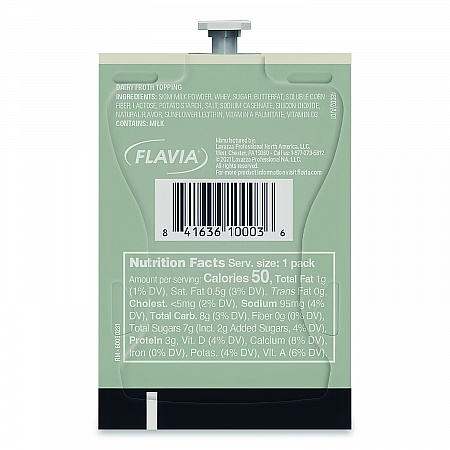 FLAVIA Real Milk Froth Freshpacks, 0.46 oz Packet, 72/Carton (MDR12475)