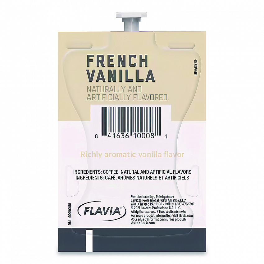 Coffee Freshpack Pods, French Vanilla, Medium Roast, 0.23 oz, 100/Carton (MDRA183)