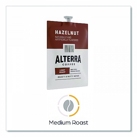 Coffee Freshpack Pods, Hazelnut, Medium Roast, 0.23 oz, 100/Carton (MDRA185)