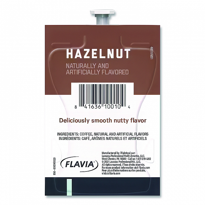 Coffee Freshpack Pods, Hazelnut, Medium Roast, 0.23 oz, 100/Carton (MDRA185)