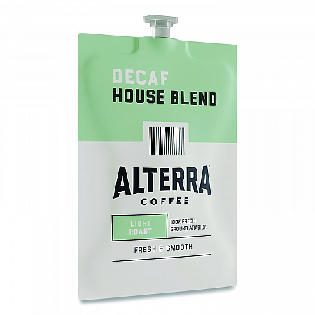 Coffee Freshpack Pods, House Blend Decaf, Light Roast, 0.25, 100/Carton (MDRA187)
