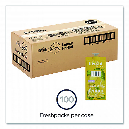 Tea Freshpack Pods, Lemon Herbal, 0.1 oz, 100/Carton (MDRB502)