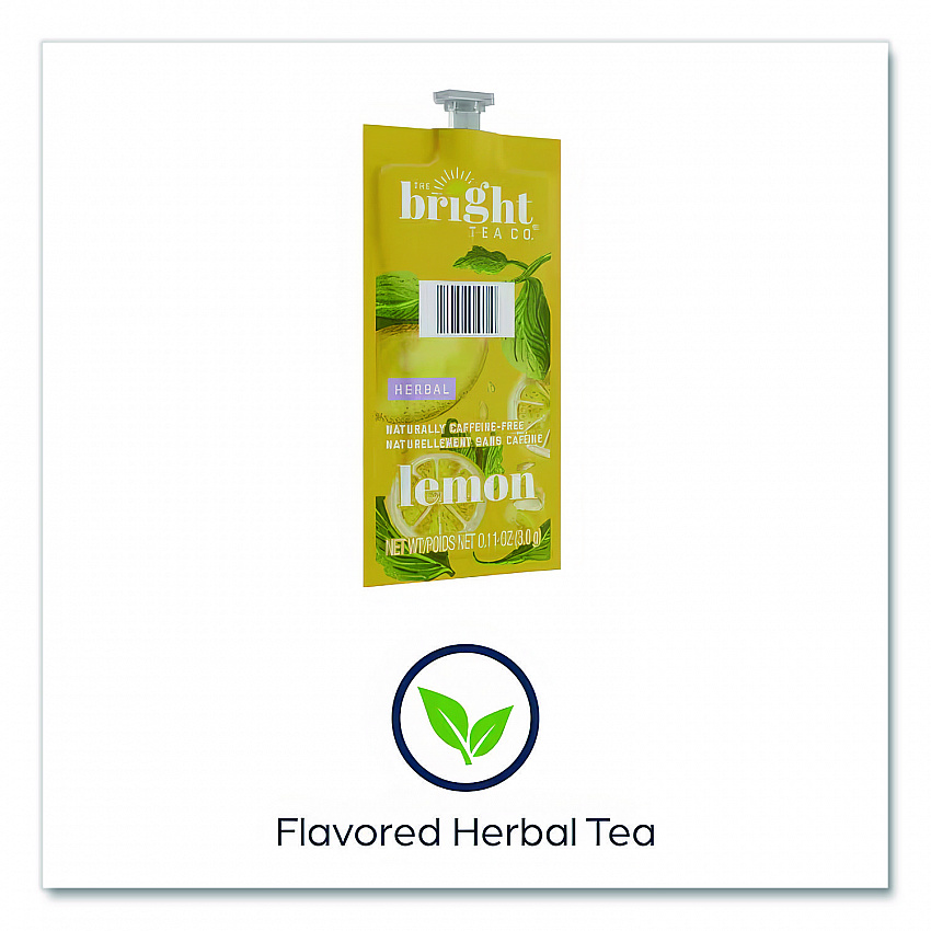 Tea Freshpack Pods, Lemon Herbal, 0.1 oz, 100/Carton (MDRB502)