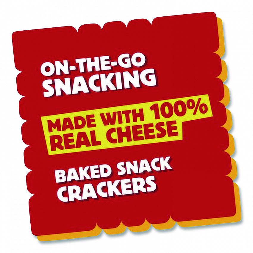 Cheez-it Crackers, Original, 1.5 oz Pack, 45 Packs/Carton (827553)