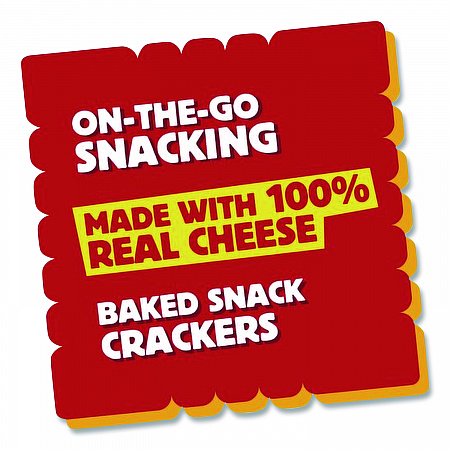 Cheez-it Crackers, 1.5 oz Bag, Reduced Fat, 60/Carton (122264)