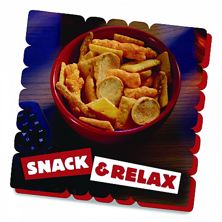 Cheez-it Baked Snack Mix, Classic Cheese, 4.5 oz Bag, 6/Pack (57715)