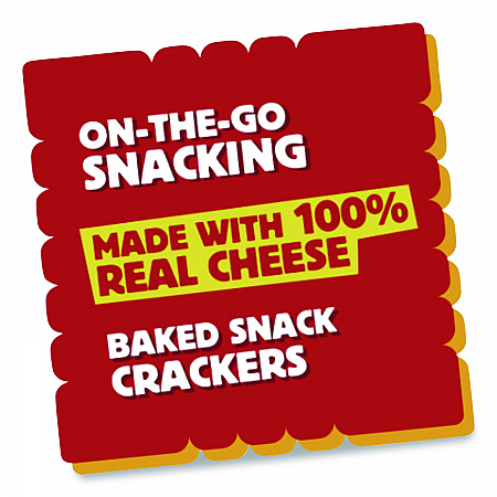 Cheez-It Crackers, 1.5 oz Single-Serving Snack Bags, White Cheddar, 8/Box (12653)