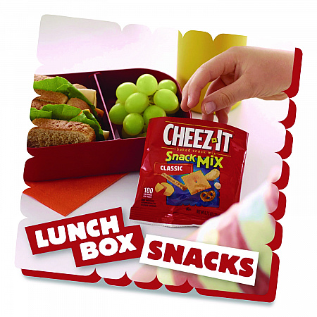 Snack Mix, Classic Cheese, 0.75 oz Bag, 12/Box (11719)